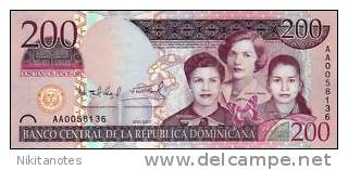 Dominican Republic 2007 - 200 Pesos Oro UNC - Dominicana