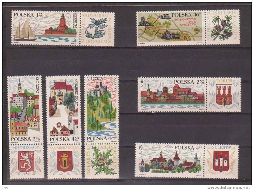 Poland 1969. Short Set. MNH - Nuevos