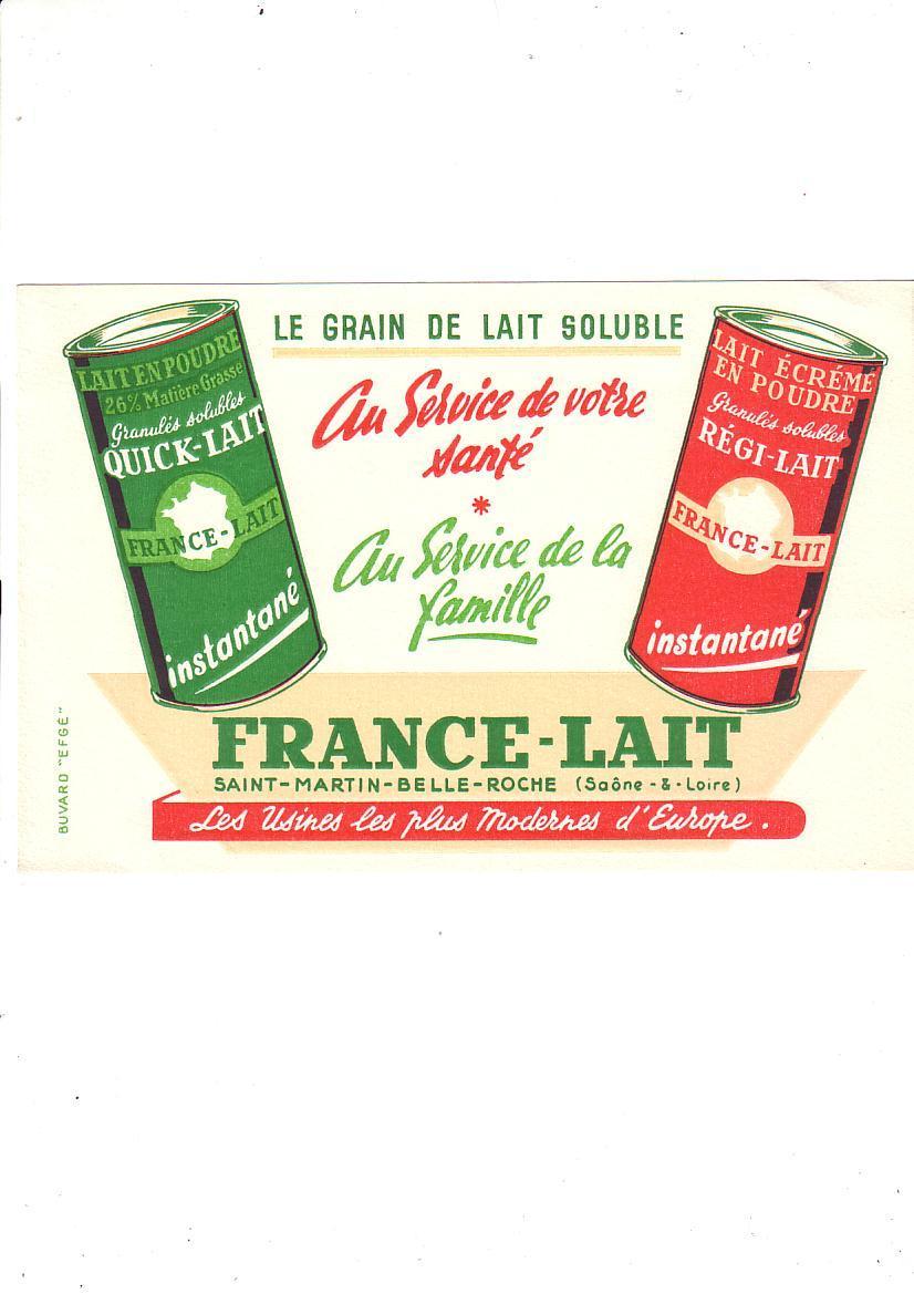 Buvard FRANCE LAIT Saint Martin Belle Roche - Produits Laitiers