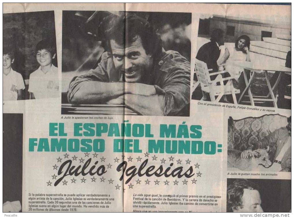 EL SOL N° 2 - 1984 - JULIO IGLESIAS EL ESPAÑOL MAS FAMOSO DEL MUNDO - MORENA SALADA - [2] 1981-1990