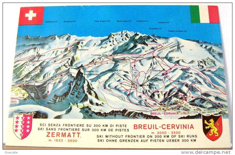 BREUIL - CERVINIA (VALLE D'AOSTA) &ndash; VIAGG. 1996 &ndash; (406) - Other & Unclassified