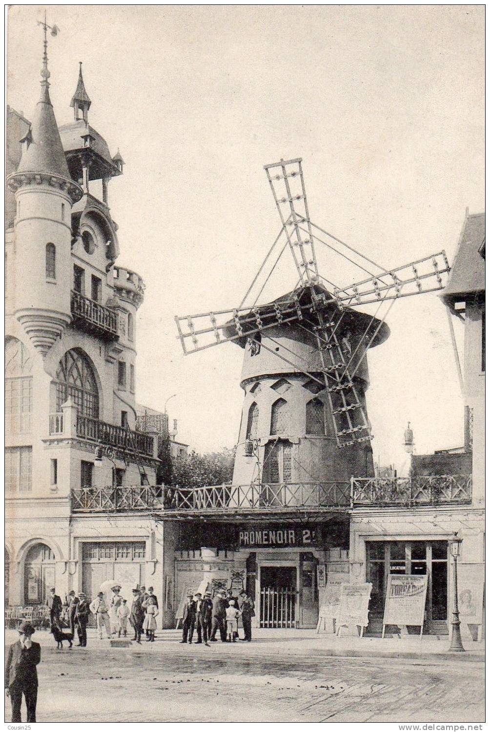 75 PARIS - Le Moulin Rouge - C.M. 54 - Autres & Non Classés