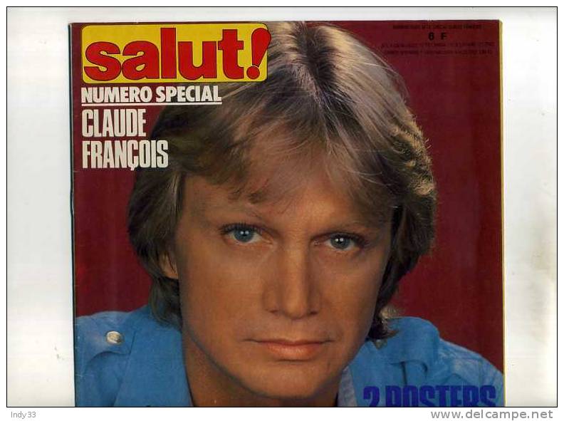 - SALUT ! . NUMERO SPECIAL CLAUDE FRANCOIS . SANS LES POSTERS - Musique