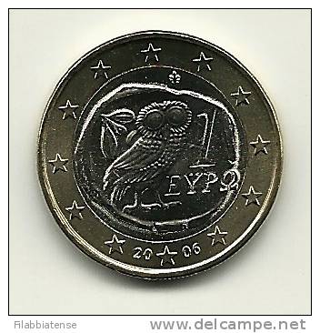 2006 - Grecia 1 Euro, - Grecia