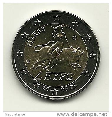 2006 - Grecia 2 Euro, - Griekenland