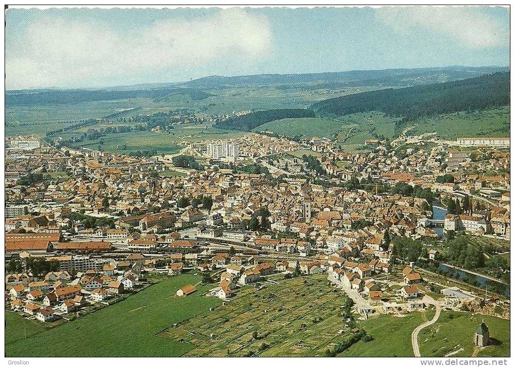 PONTALIER VUE GENERALE ET CHAPELLE DE L ESPERANCE N° 22TR2 - Pontarlier