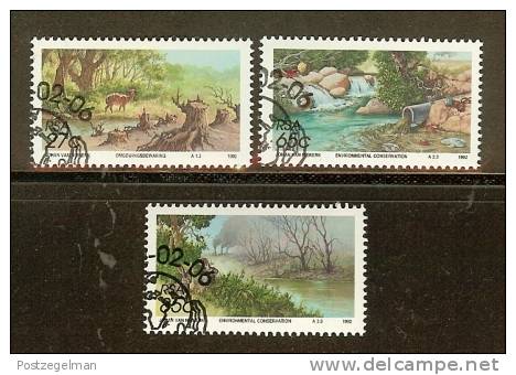 SOUTH AFRICA 1992 CTO Stamp(s) Environment 831-833 #3619 - Agriculture