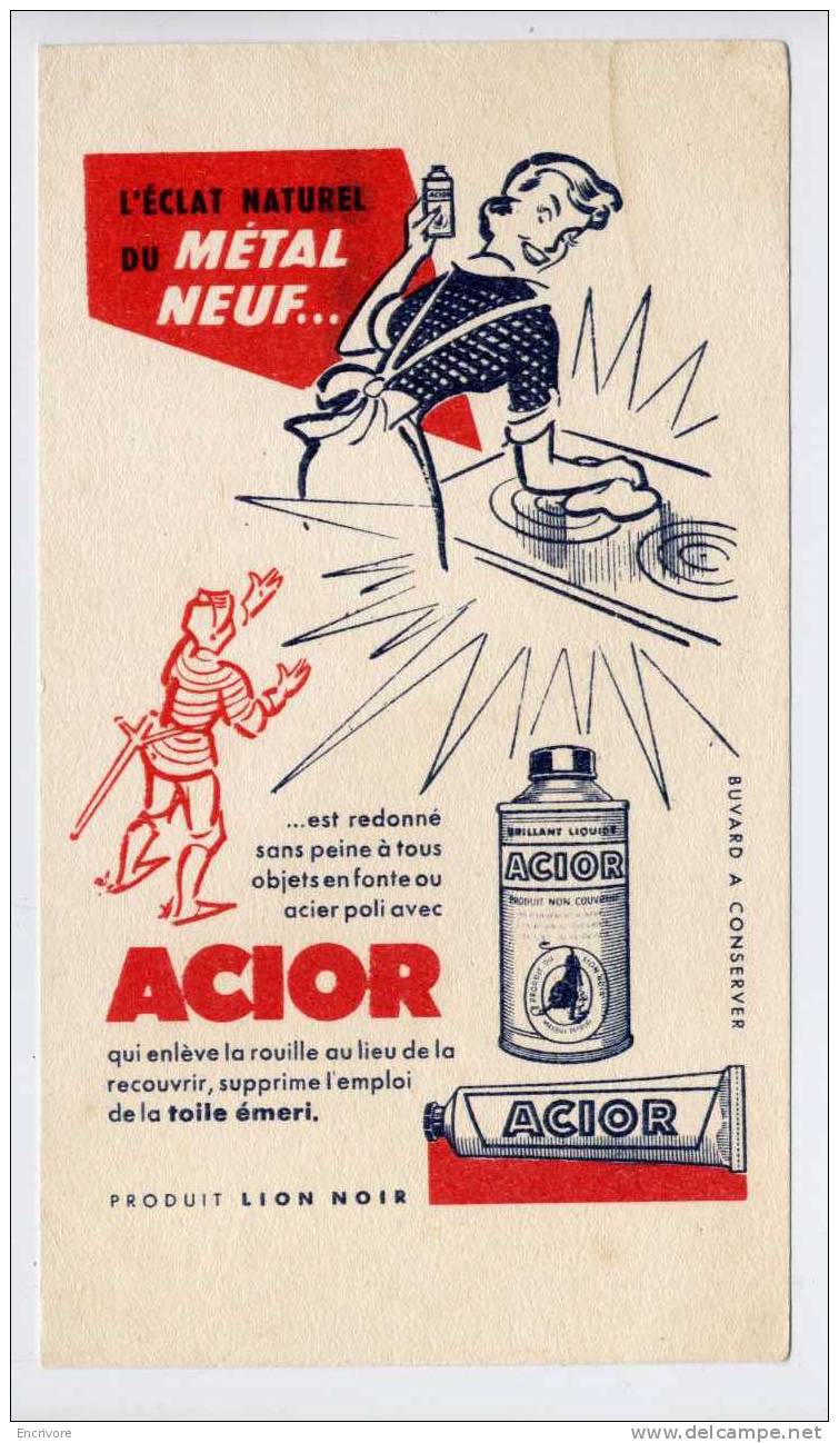 Buvard ACIOR Produit LION NOIR - Wash & Clean