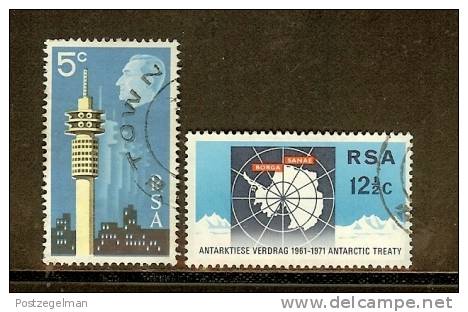 South Africa 1971 Used Stamp(s) Intertex & Antarctic 403-404 #3525 - Other & Unclassified