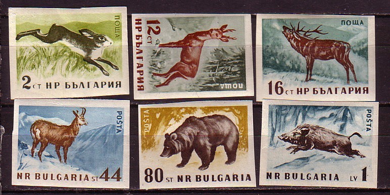L1315 - BULGARIE BULGARIA Yv N°921/26 ND ** ANIMAUX ANIMALS - Neufs