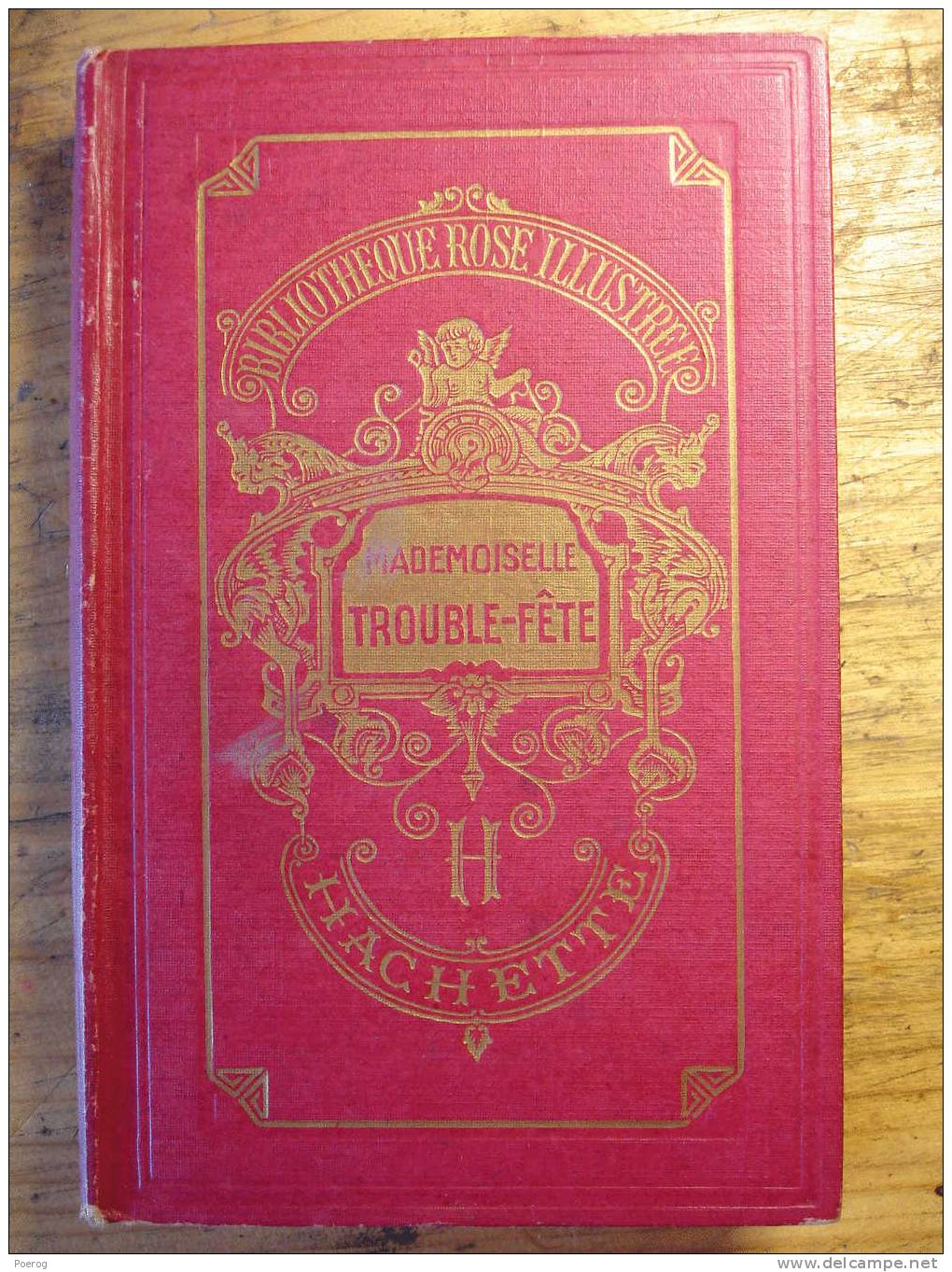 MADEMOISELLE TROUBLE FETE - MAGDELEINE DU GENESTOUX - 1946 HACHETTE BIBLIOTHEQUE ROSE ILLUSTREE ILLUSTRATIONS A. PECOUD - Bibliotheque Rose