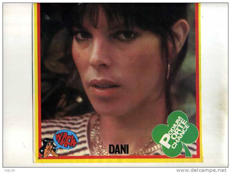 - PHOTO DE DANI . PAGE ARRACHEE DU MAGAZINE PODIUM 1976 - Affiches & Posters