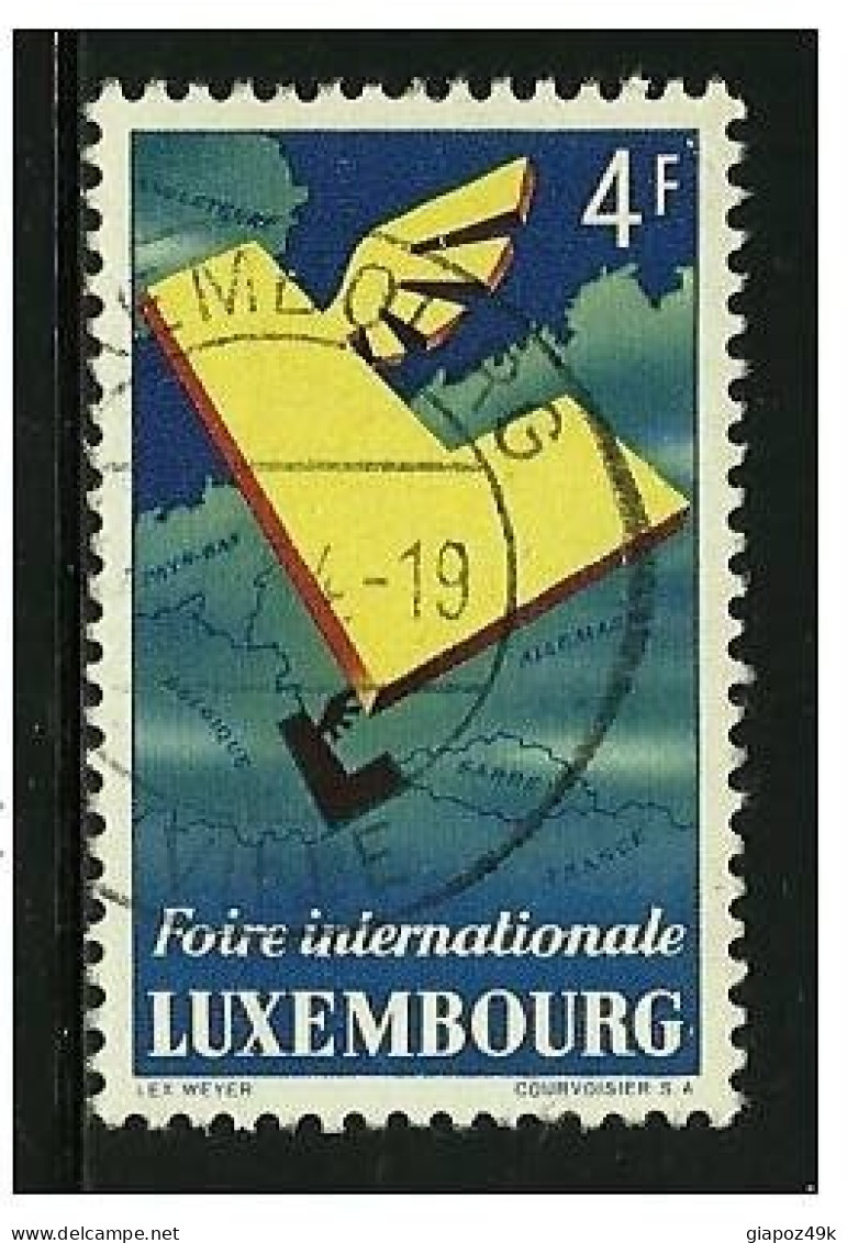● LUSSEMBURGO 1954 - FIERA - N.° 483  Usato, Serie Completa - Cat. ? €  - Lotto N. 329 - Gebruikt