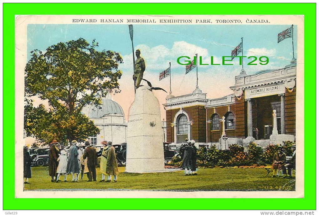 TORONTO, ONTARIO - EDWARD HANLAN MEMORIAL EXHIBITION PARK - AUTOMOBILE BUILDING - J.V. - VALENTINE-BLACK CO - TRAVEL - - Toronto