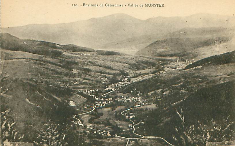 88 - Environs De GERARDMER - Vallée De MÜNSTER (N. 110) - Gerardmer