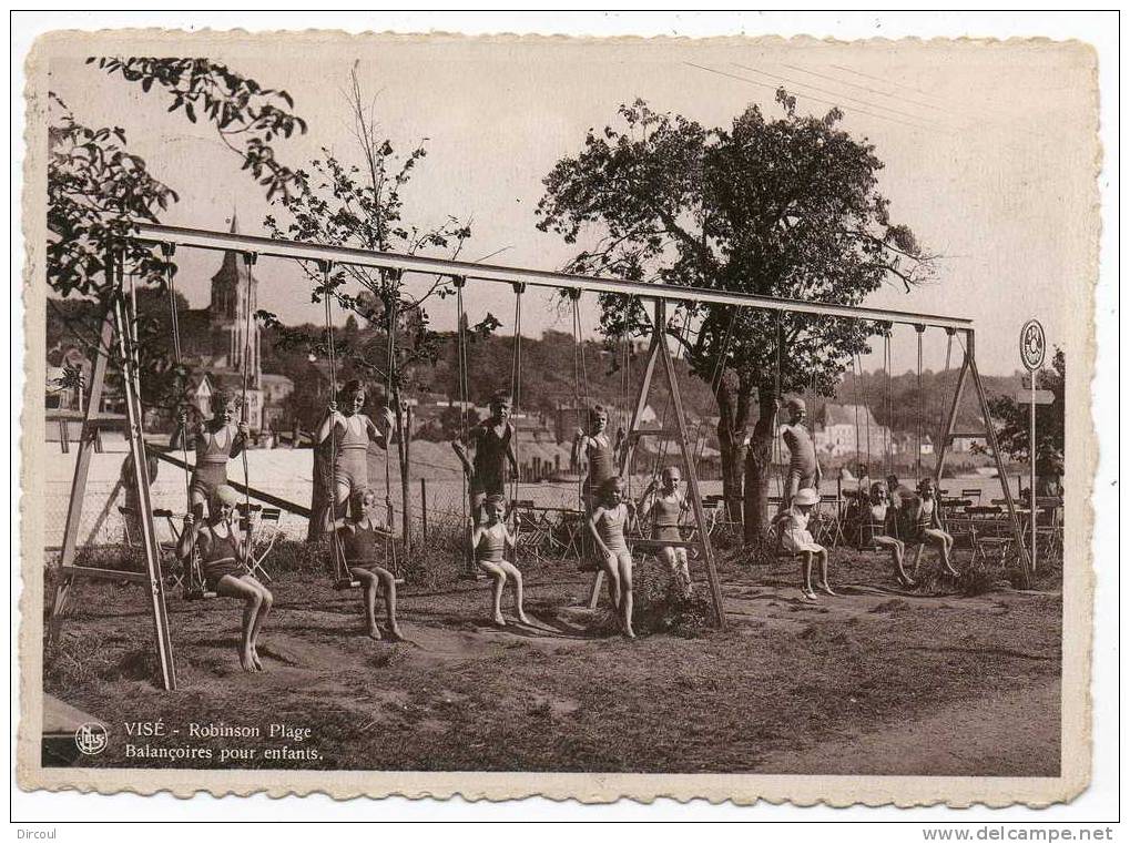 15355  -    Visé   Robinson  Plage  -  Balançoires  Pour  Enfants - Visé