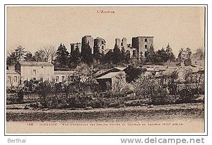 09 MIREPOIX - Vue D Ensemble Des Belles Ruines Du Chateau De Lagarde (XIIIe Siecle) - Mirepoix