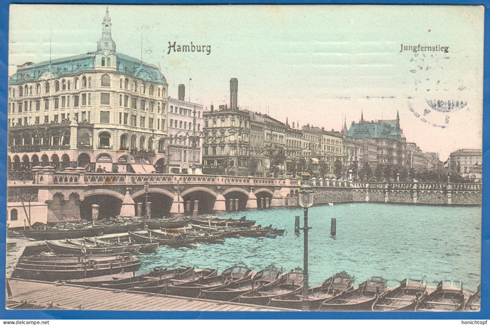 Deutschland; Hamburg; Jungfernstieg; 1908 - Mitte