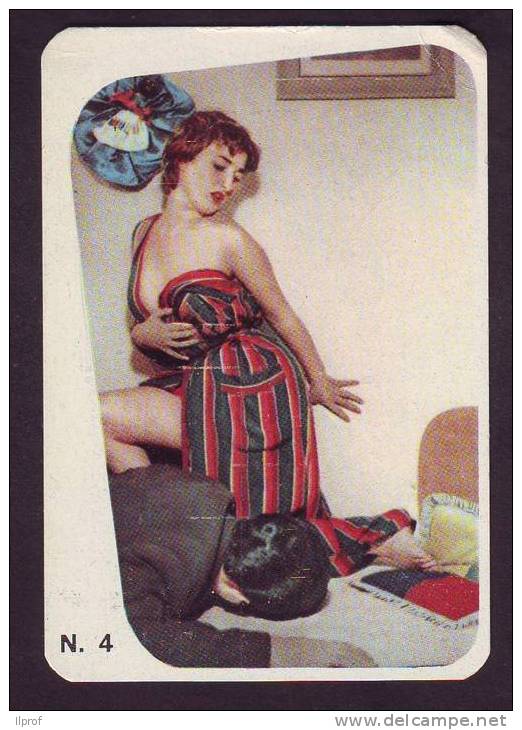 Calendario Febbraio 1957 "I Romanzi Da Bruciare" - Formato Piccolo : 1941-60