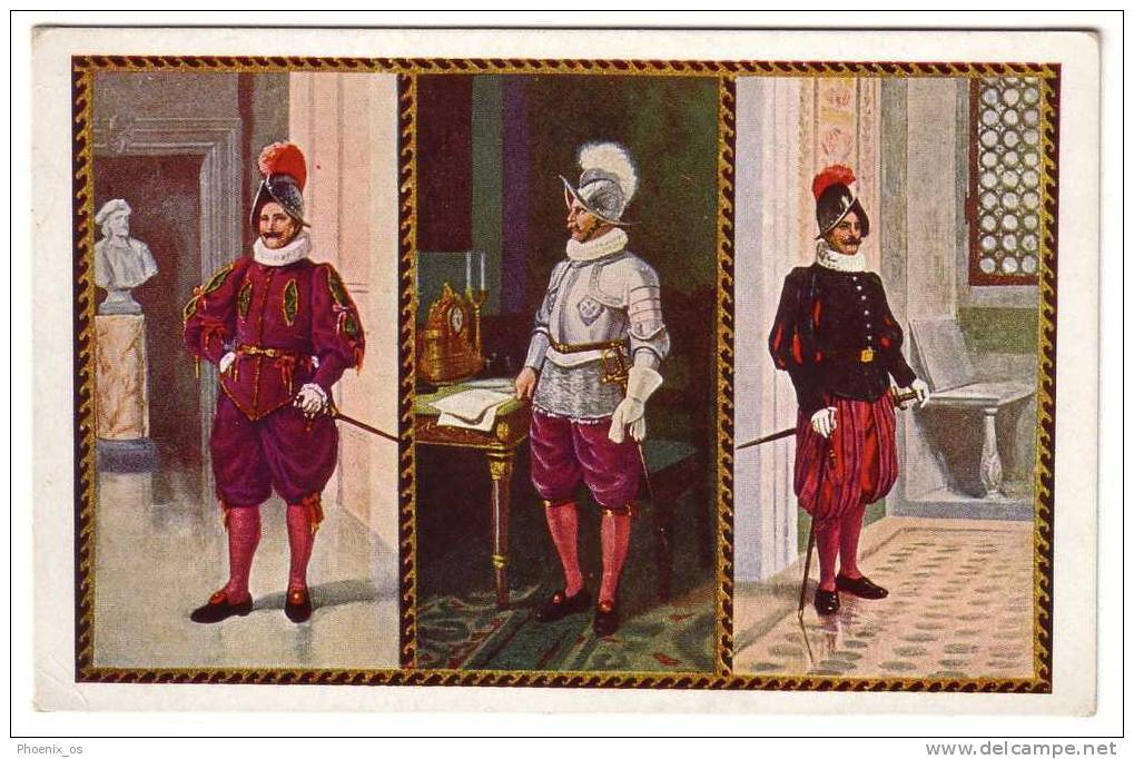 VATICAN - Swiss Guard, Old Postcard - Unclassified