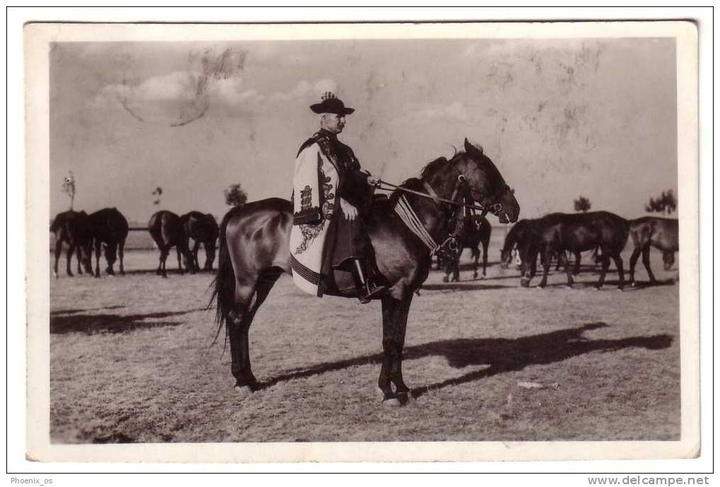 HUNGARY - Horse Herdsmanes Of Hortobagy, Old Postcard - Unclassified