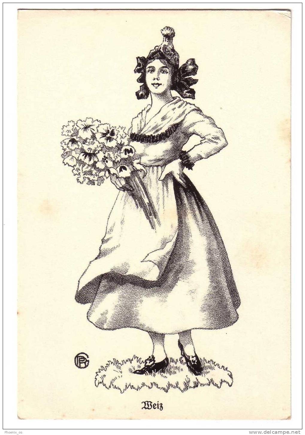 AUSTRIA - Woman Folk Costume - Non Classés
