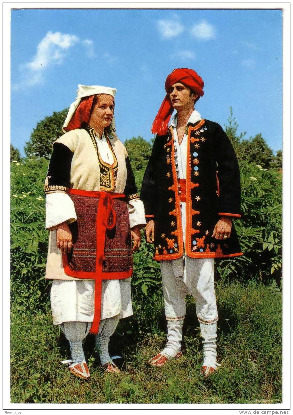 BOSNIA AND HERZEGOVINA - TRAVNIK, Folk Costume - Unclassified