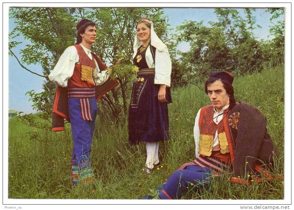 BOSNIA AND HERZEGOVINA - GLAMO&#262;, Folk Costume, 1984. - Unclassified