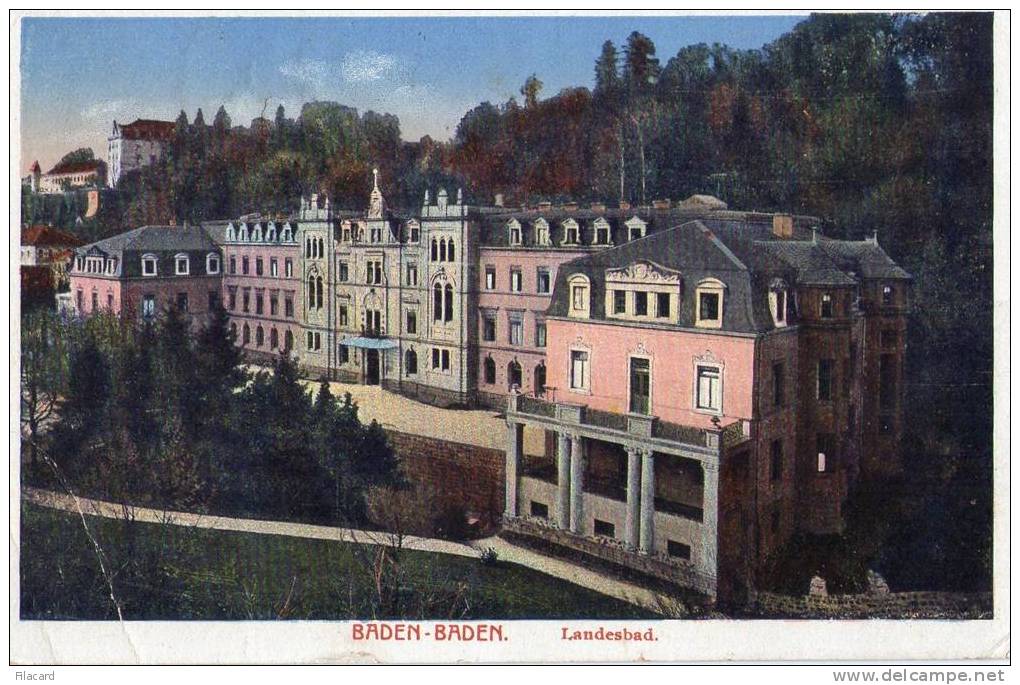 6351   Germania   Baden-Baden    Landesbad  VGSB   1923 - Karlsruhe
