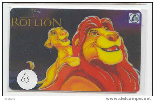 Disney LION KING * PHONECARD * Walt Disney World Orlando USA  (63) TELECARTE * ROI LION CINEMA * Film * Movie - Disney