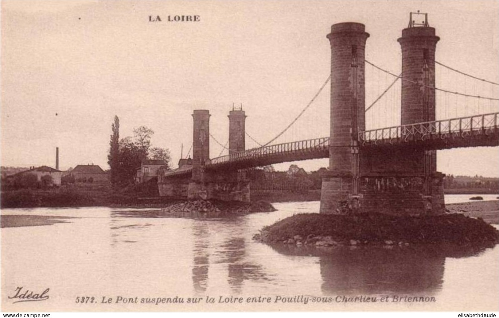 POUILLY Sous CHARLIEU -  BRIENNON -  Le Pont Suspendu   -  Etat : TTB - Autres & Non Classés
