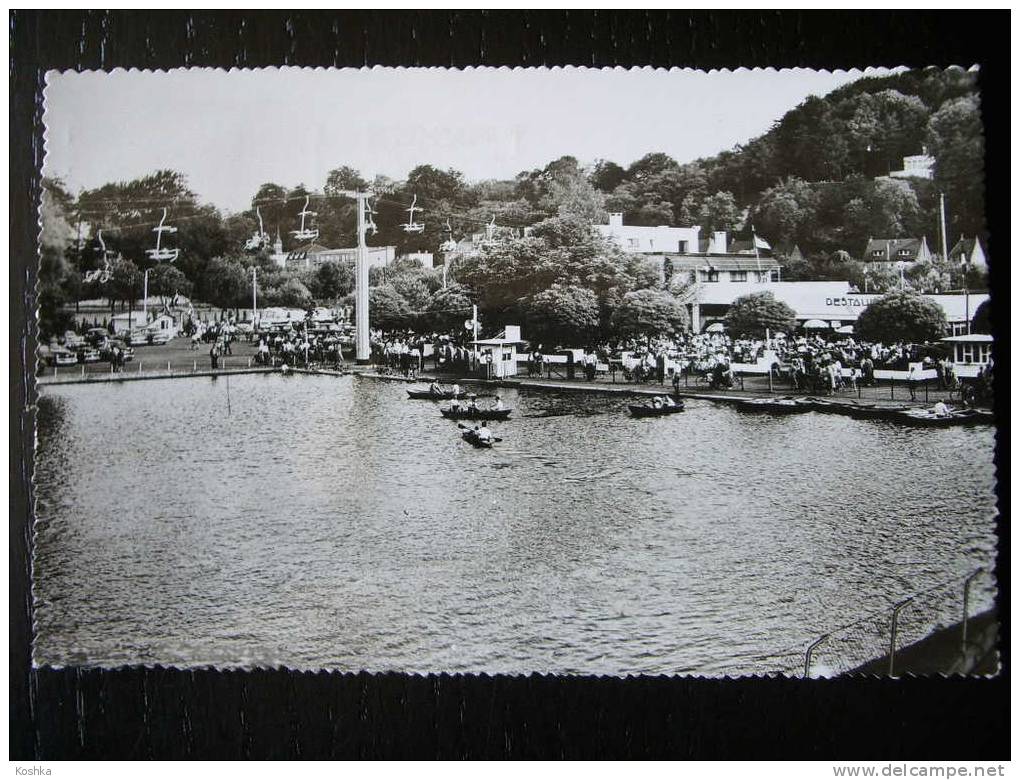 VALKENBURG - Ontspanningsoord Natuurbad Valkenburg - Roeivijver - Kabelzweefbaan - 1961 - Valkenburg