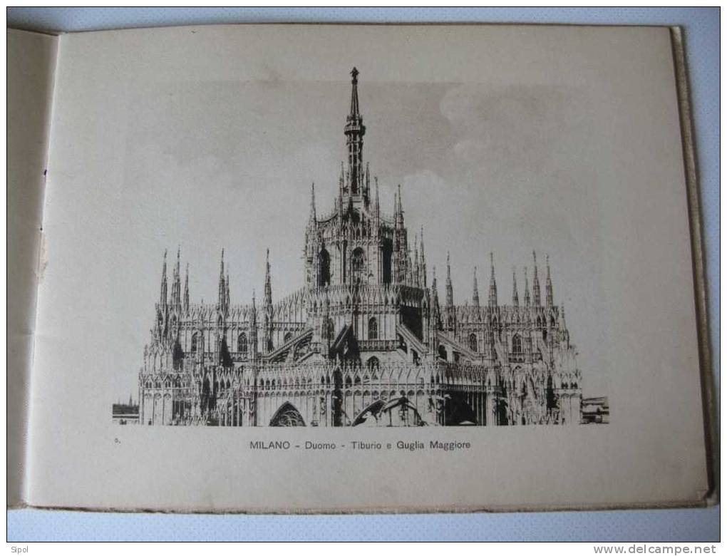 Milano Duomo E Citta - Album Di 24 Vedute - Fabrica Del Duomo Milano - Arts, Architecture