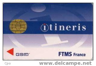 # Carte A Puce Gsm France Telecom Mobiles IX   - Tres Bon Etat - - Nachladekarten (Handy/SIM)