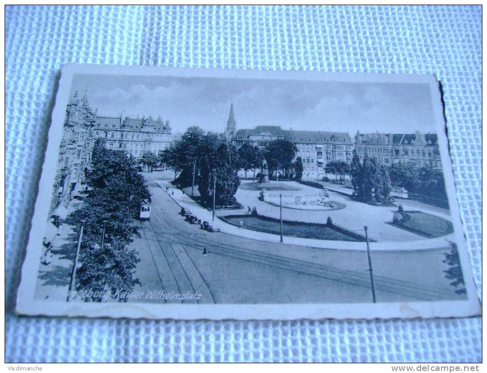 ALLEMAGNE - MAGDEBOURG - KAISER WILHEMPLATZ - CPA  BON ETAT - Magdeburg