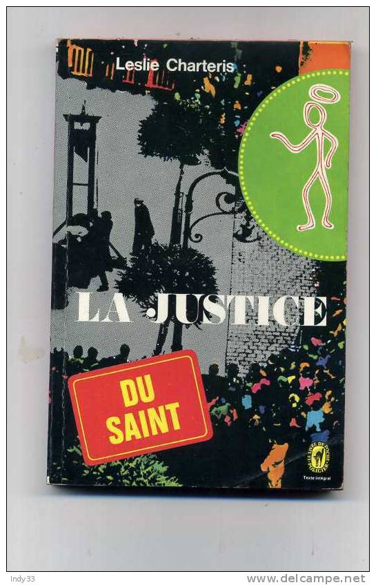 - LA JUSTICE DU SAINT . FAYARD LE LIVRES DE POCHE POLICIER N°2610 1969 - Fayard