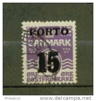 DANEMARK Taxe N° 36 Obl. - Postage Due