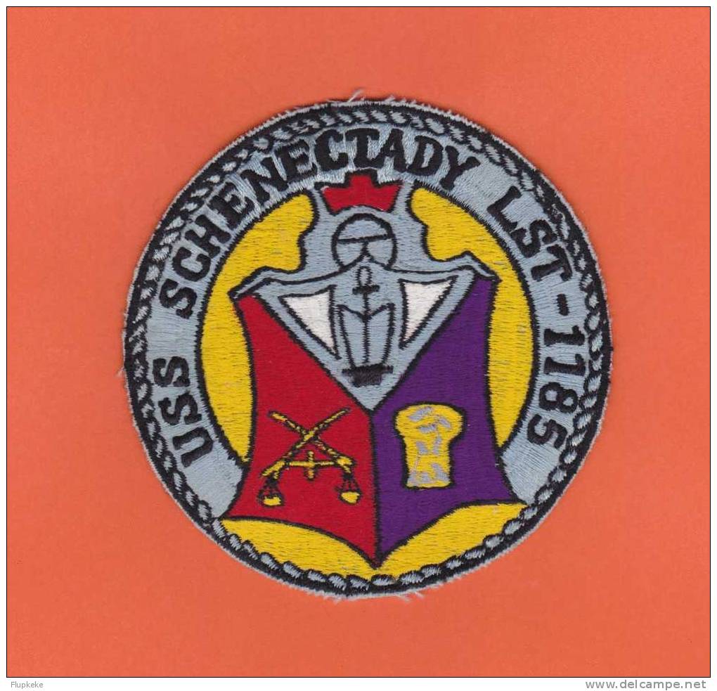 Patch écusson USS Schenectady LST-1185 (US Navy) - Escudos En Tela