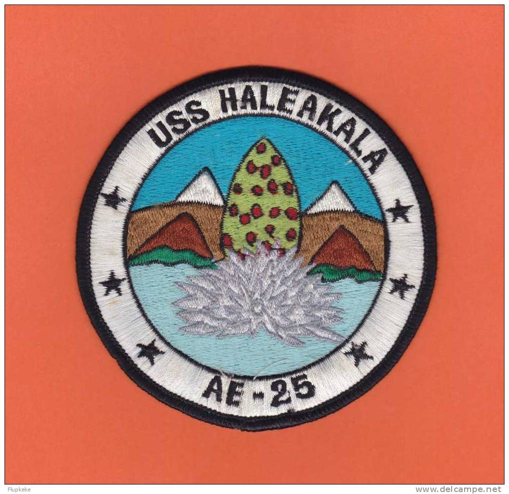 Patch écusson USS Haleakala AE-25 (US Navy) - Ecussons Tissu