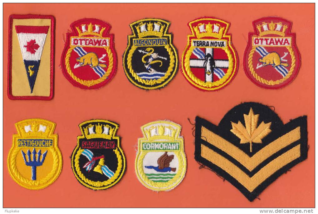 Patches Écussons Divers Canadian Navy - Ecussons Tissu