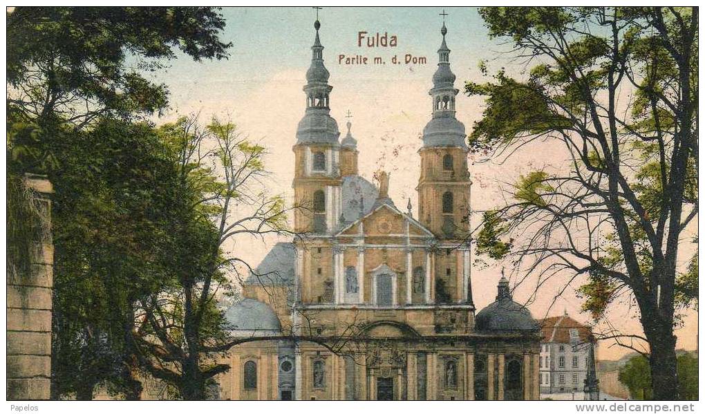 1916 CARTOLINA - Fulda