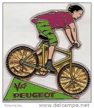 CYCLISME - MAGNIFIQUE PIN´S - VTT PEUGEOT ( Très Bel Objet ) - Radsport