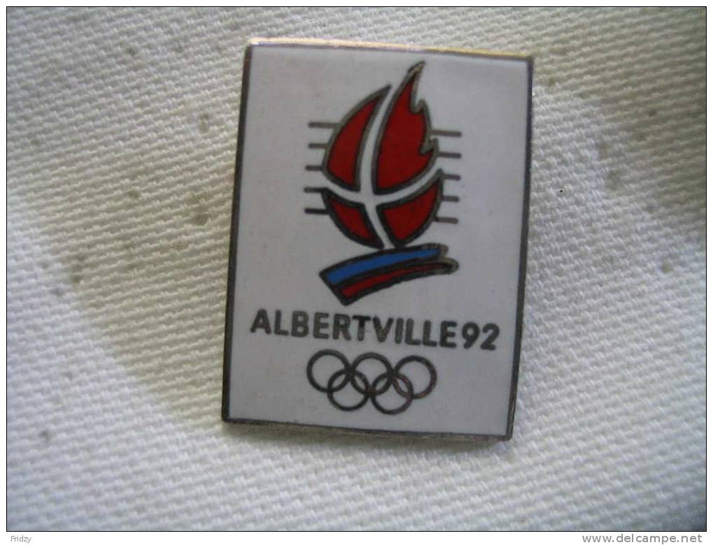 Pin´s JO Albertville 92 - Jeux