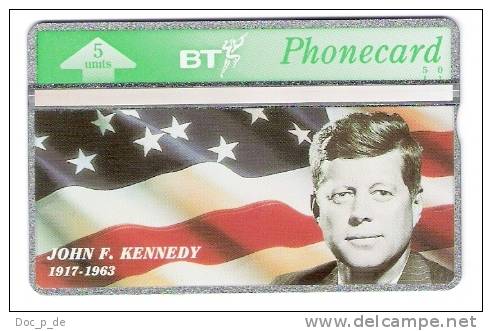 UK - Great Britain - BT - J.F. Kennedy - 5 Units - Mint - Limited Edition - 305K - BT Buitenlandse Uitgaven