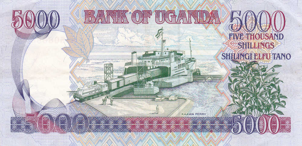 Billet Superbe De 5000 Shillings De 2009 D' OUGANDA ( UGANDA ) - Uganda