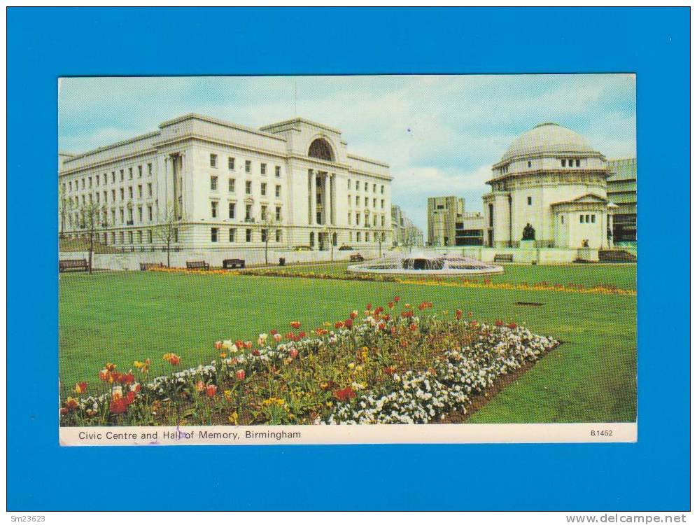 Birmingham (GB95)  Civic Centre And Hall Of Memory - - Birmingham