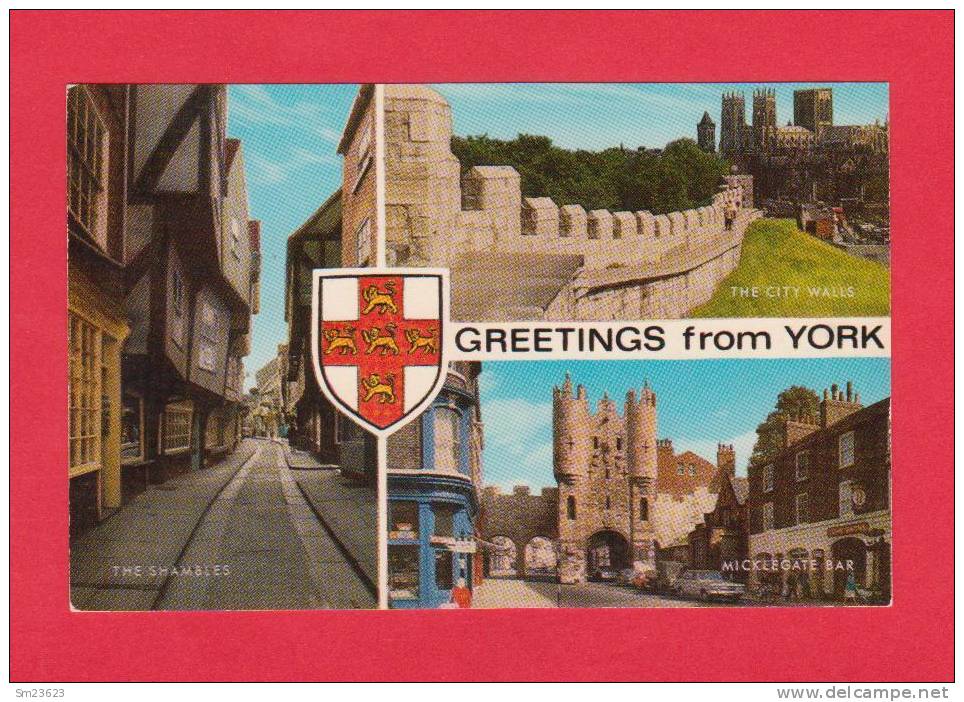 York (GB85)  Greetings From...........- - York