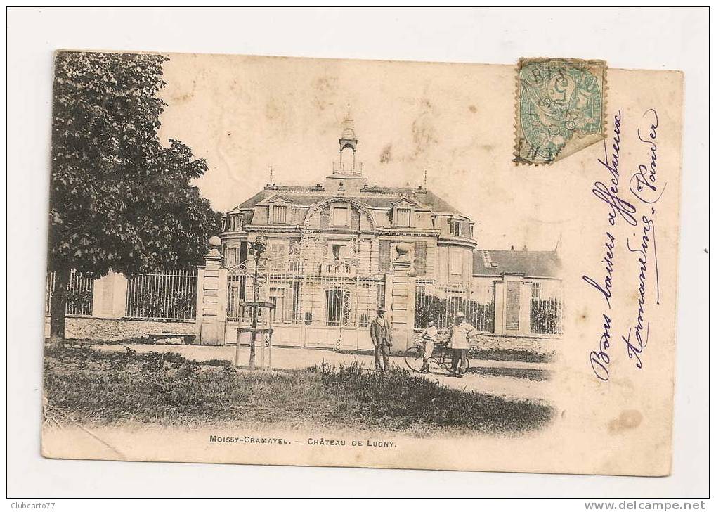 Moissy-Cramayel (77) : Château Du Lugny En 1903 (animée). - Dammarie Les Lys