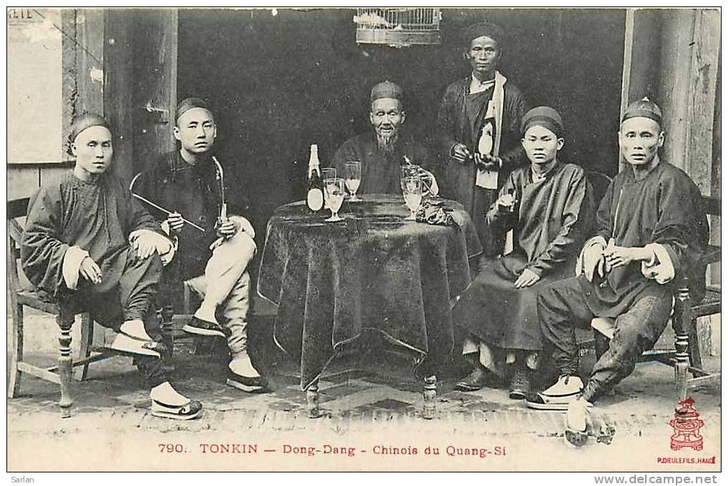 INDOCHINE , TONKIN , édit. DIEULEFILS N° 790 , Dong Dang , Chinois Du Quang Si , *1553 - Vietnam