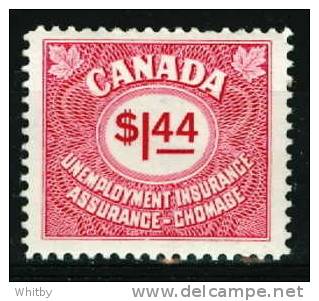 1960 1 Dollar 44 Cent Canada Unemployement Insurance Stamp #FU79   MNH Full Gum - Steuermarken